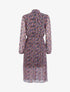 Robe longue fleurie - Rose - 1