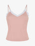 Ensemble pyjama côtelé débardeur et short - Rose - 1
