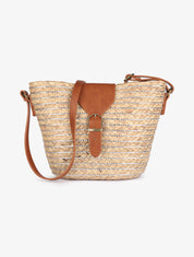 Sac besace Orlane - Beige/argent - 5